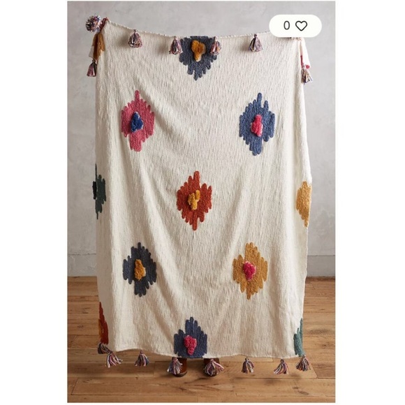 Anthropologie Other - Anthropologie Dal Throw Blanket NIP